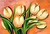 Alfred Gockel Natural Beauty Tulips I painting